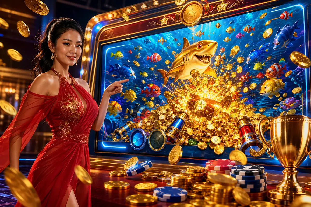 newlucky জ্যাকপট ফিশিং গেম